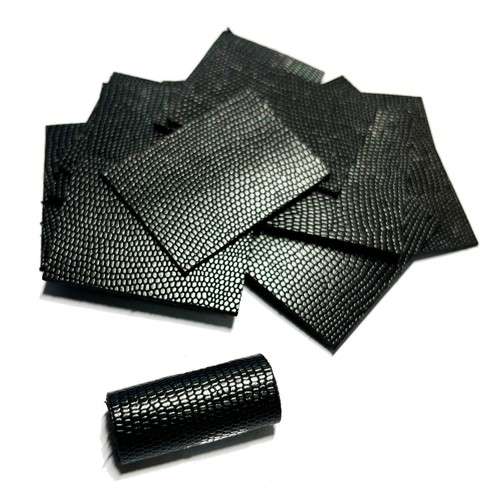 50X Violín Viola Arco Eje Cuero de Vaca Real Agarre Almohadilla para Lapear Cuero de Vaca 35*27 mm - Imagen 2 de 6