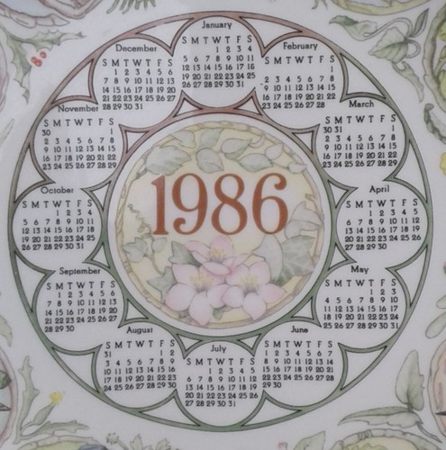 WEDGWOOD JAHRSKALENDERPLATTEN AUSWAHL (1971 bis 1986). - Bild 72 von 79