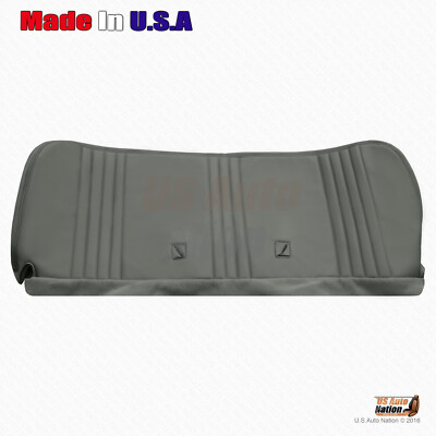 1995 to 2000 GMC Sierra & Cheyenne Bench Bottom Synthetic Leather Cover Gray