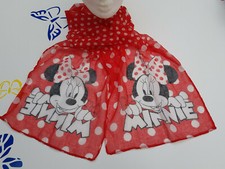 Schal Minnie Mouse in vier Farbmotiven