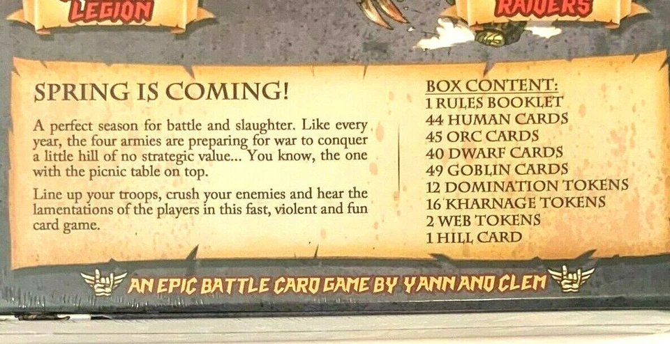 Kharnage Hell Yeah Strategy Card Game SEALED - Image 3 of 3