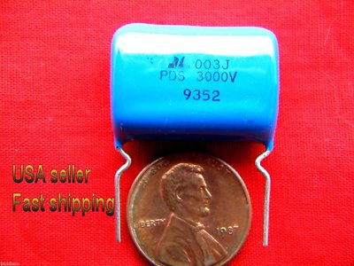 12.5kV 12500V 0.001uF 0.001MFD 0.001MKF 1.0nF 1000pF Condensatori Di - Foto 7