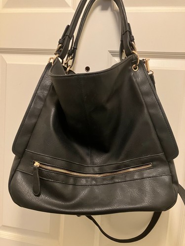 Urban Expressions Umhängetasche schwarz zertifiziert vegan - Bild 4 von 7