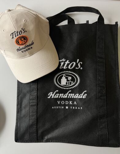 Tito’s Baseball Cap With Hand Bag