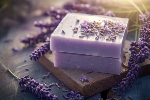 Bio-Safe One, Inc. - Tender Lavender Natural Organic Soap Bar 4 oz Homemade - Picture 6 of 15