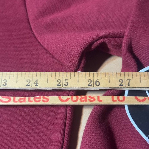 Real Tree Red Maroon Full Zip Up Hoodie Mens Size XL Outdoor Sports NWT - Picture 7 of 7