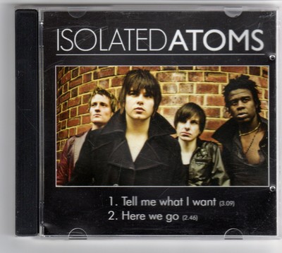 (GO460) Isolated Atoms, Tell Me What I Want - 2009 CD
