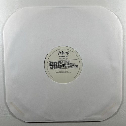 Akon “Locked Up” Single 12”/Street Records (NM) Promo 2003 - Imagen 3 de 5