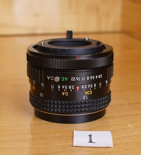 1 lente gran angular Canon FD 28 mm F2,8. Elección de 6 lentes todas G Con - Imagen 7 de 39