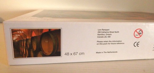 LRI - "BARRELS" Netherlands / Wine - Beer Cellar - 1000 Pcs Puzzle / PP LN - Picture 5 of 6