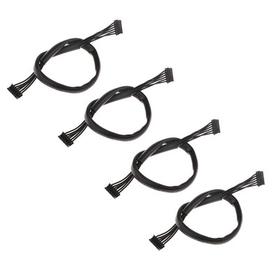4 Stück 1:10 bürstenlos ESC Motor Sensor Kabel 200 mm für RC Auto Ersatz