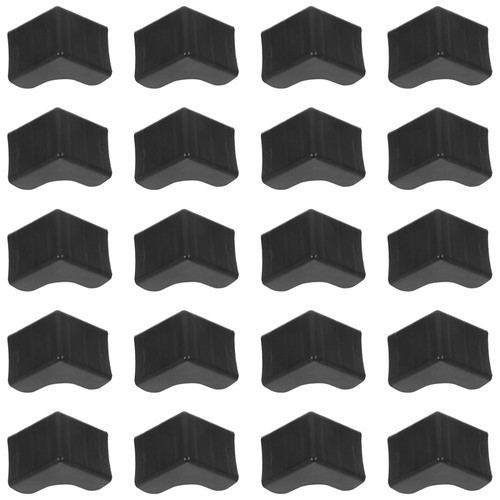 100 Stück Tür Eck Möbelschutz Sockelleistenschoner Kantenabdeckungen - Bild 4 von 12
