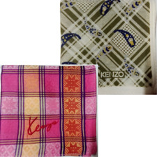 2 HANDKERCHIEF VINTAGE BANDANA PATTERN COTTON 18" POCKET SQUARE HANKY MEN