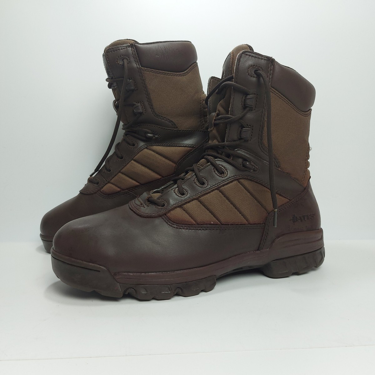 Bates Boots Patrol Mens UK 11 Brown Leather British Army RAF