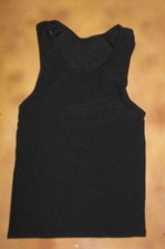 NWOT Dance Sleeveless tank shirt Boys/Mens Sizes black spandex pullover