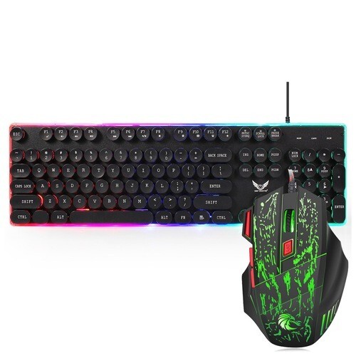 X2 Pro Computer Video Gaming PC Keyboard Game Panel Keypad LED Color DPI Mouse - Picture 5 of 17