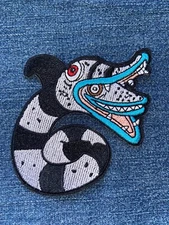 SANDWORM Embroidered PATCH Iron On NEW Beetlejuice 6.5