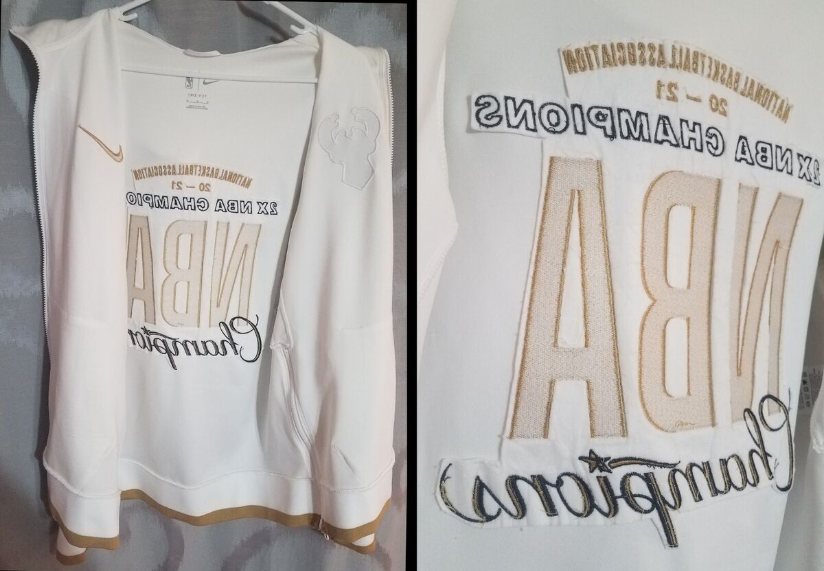 Mens Milwaukee Bucks Nike White/Gold 2021 NBA Finals Mens Milwaukee Bucks Nike White/Gold 2021 NBA Finals