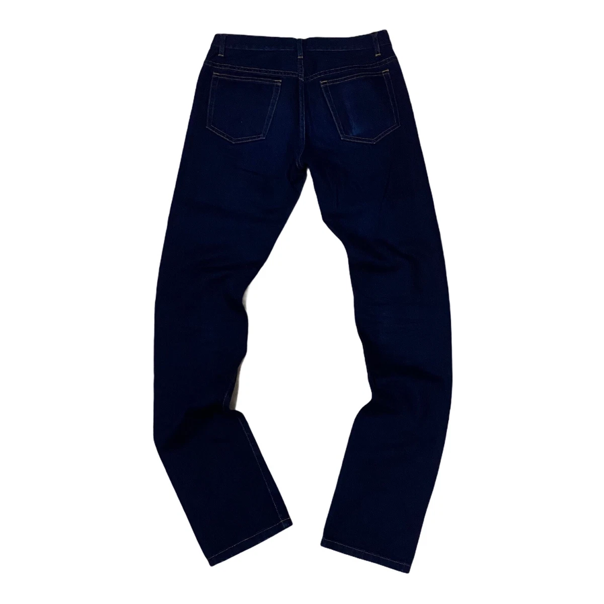 APC New Standard Jean Droit Etroit Navy Blue Selvedge Denim Pants Men’s Sz  28