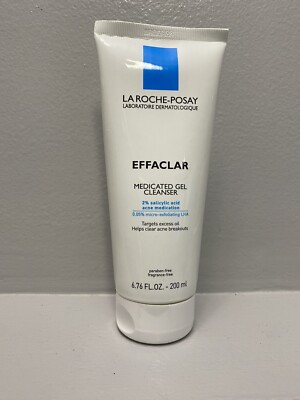La Roche-Posay Effaclar Medicated Gel Cleanser 6.76 Fl Oz 09/2025^ NEW BOTTLE