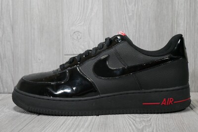 Very Good Condition) Rare Nike Air Force 1 '07 Patent Black Very Good Condition) Rare Nike Air Force 1 '07 Patent Black