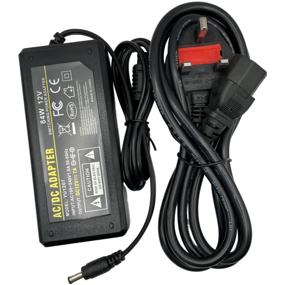Multibao 12V 6A Power Supply, AC Adapter 100-240V 50-60hz 12V