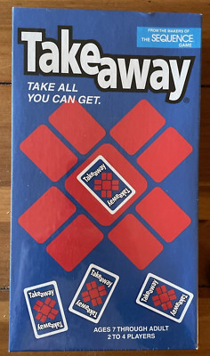 TAKE AWAY Family Card Game JAX LTD 2000 Brand New.  SEALED