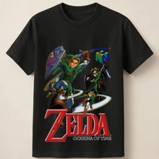 Ocarina Of Time - Zelda Legend Graphic Unisex T-Shirt