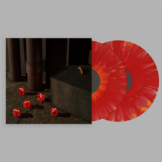 Bright Eyes Five Dice, All Threes Doppio Vinile Lp Colorato Rosso e Arancione
