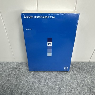 Adobe Photoshop CS4 For Windows - For Collectors - NEW - PLEASE READ 