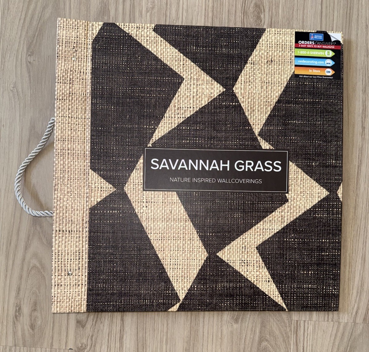 Wallpaper Sample Large Book Arts Crafts Wallquest Savannah Grass Nature