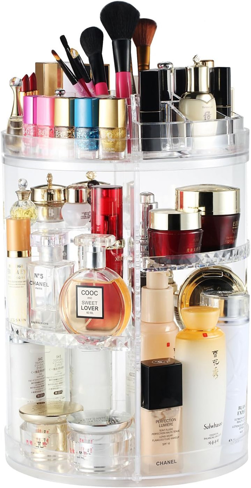 Makeup Organizer 360° Rotante | Espositore Luxury per Skin Care - 1