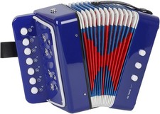 Kids Accordion 10 keys Button Accordian Musical Instrument Mini Accordion for...