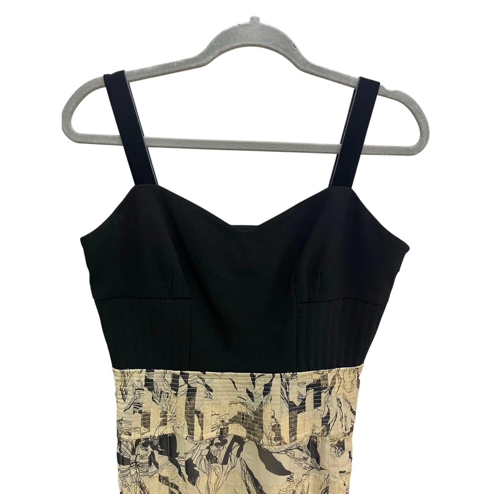 Tory Burch mini abito donna nero senza maniche colore taglia 6