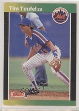 1989 Donruss Tim Teufel (*Denotes* on Back) #507 00ah