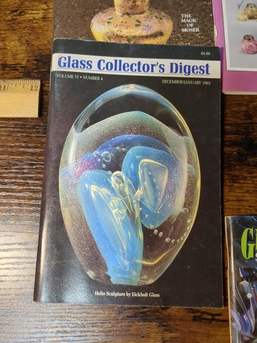 Glass Collectors Magazine Premiere Issue 1987 8 More Include 10 Yr Anniversary - Picture 5 of 10