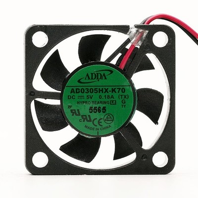 ADDA AD0305HX-K70 3006 5V 0.18A 3CM ultra-thin micro fan can be connected #bv