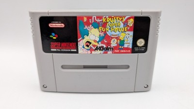 Krusty's Super Fun House - Modul - Super Nintendo SNES