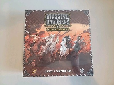 CMON Massive Darkness 2: Four Horsemen Enemy & Campaign Box Sealed