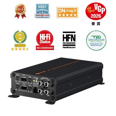 Fosi Audio CA30 4 Channel 800W Class D Car Amp HiFi Audio Stereo RMS FULL Range