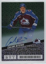 2024-25 Credentials Debut Ticket Access Green 9/25 Calum Ritchie #107 Auto 19eq