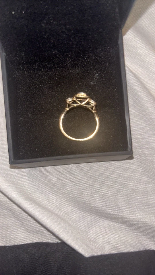 Zales Past Present and Future Engagement ring - Image 3 of 4