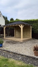 Outdoor Wooden Garden Gazebo Timber Structure Made to Order