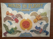 Birds in Flight Mobile Junzo Terada Design Die Cut Birds Easy Assembly New