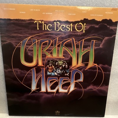 Uriah Heep The Best Of Mercury SRM-1-1070 12'' 33RPM Stereo Vinyl LP 1972