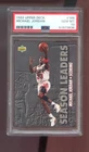 1993-94 Upper Deck #166 Michael Jordan PSA 10 Graded Card Season Leaders Scoring