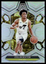 Collin Sexton 2023-24 Panini Mosaic #62 Silver Utah Jazz Basketball Card
