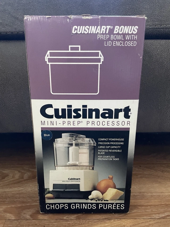 Cuisinart Mini-Prep Food Processor DLC-1 Bonus Prep Bowl Vintage 1993 FREE SHIP - Image 3 of 4