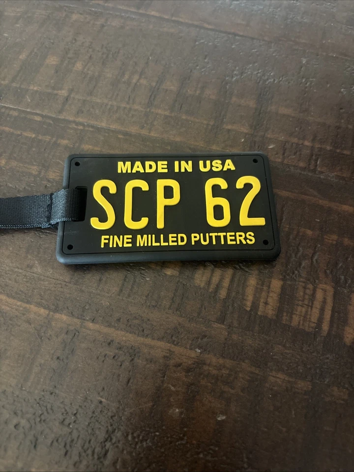 Scotty Cameron SCP 62 美国制造包标签车牌夹配件罕见 — 第 3/4 张图片