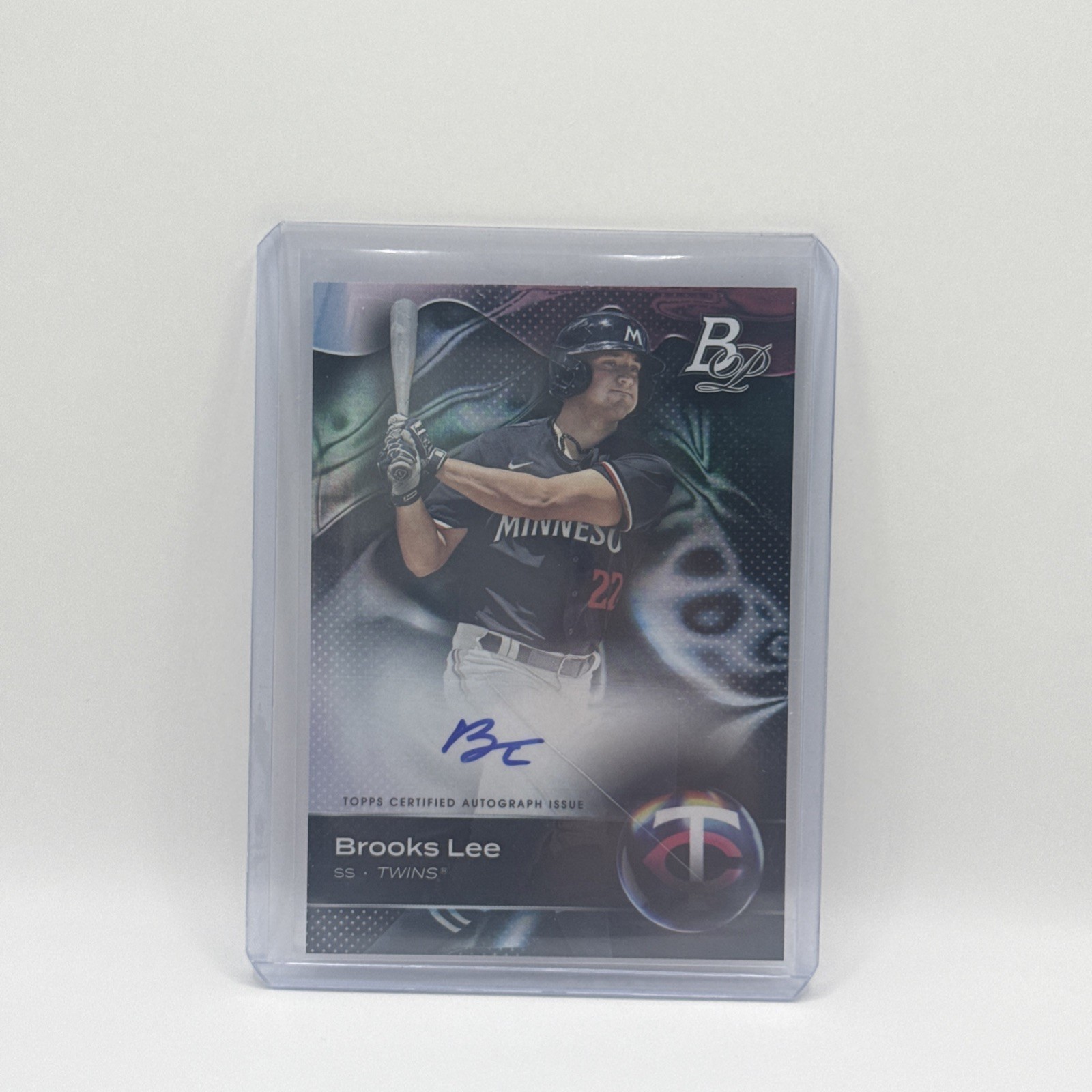 2023 Bowman Platinum - Top Prospects Brooks Lee #TOP-72 Autographs (AU, RC)